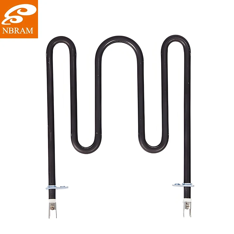 Tubo de aquecimento em forma de M