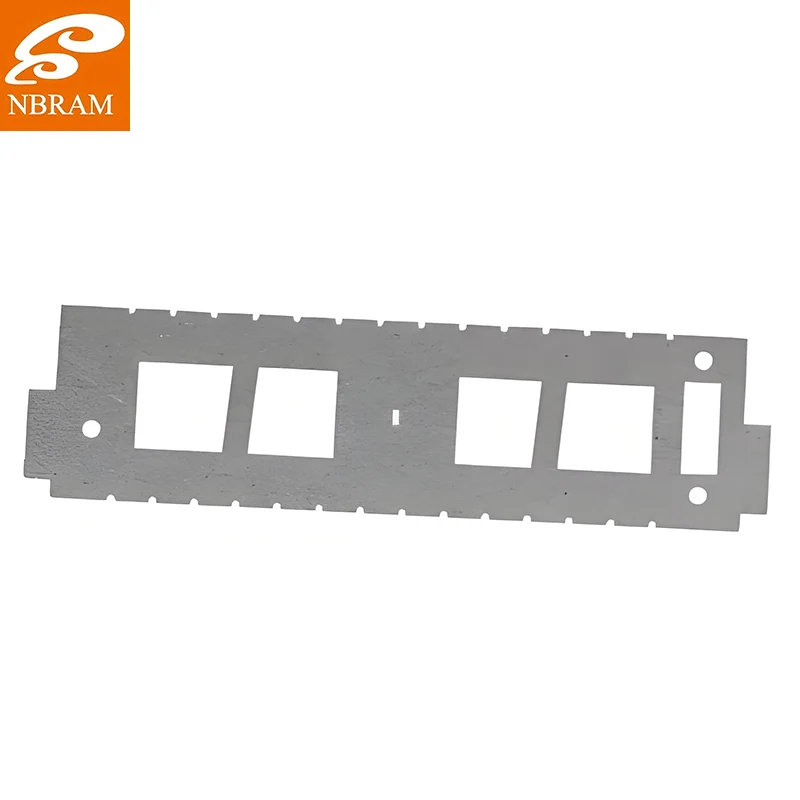 Suporte de mica estampado para elemento de aquecimento