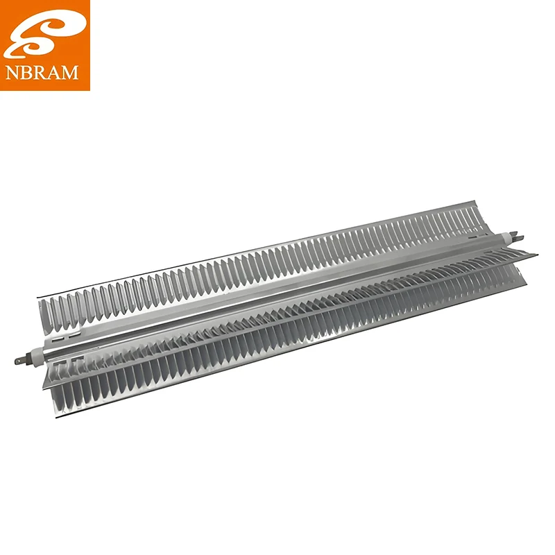 Tubo de aquecimento de alumínio em forma de X